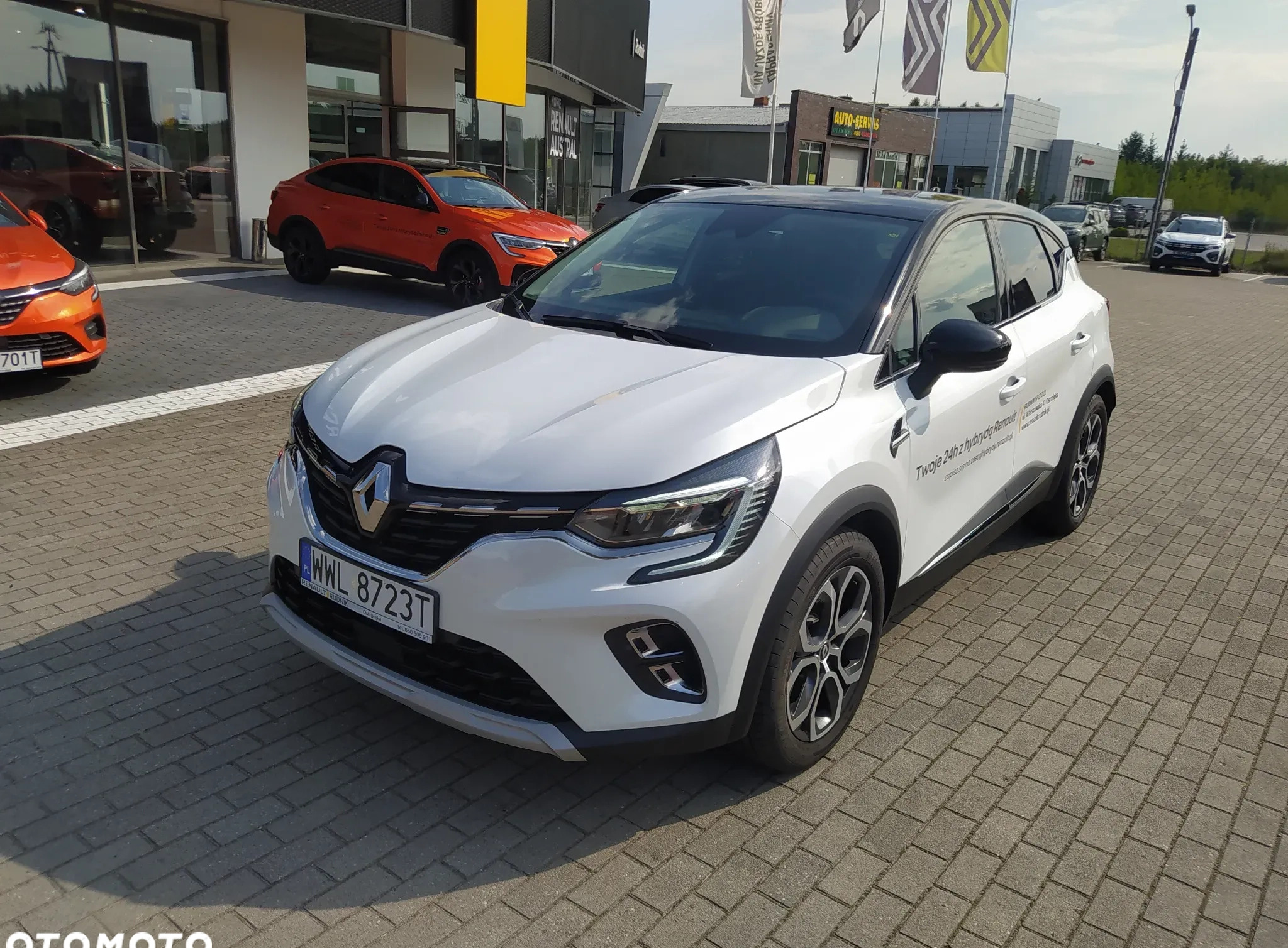Renault Captur cena 108500 przebieg: 16058, rok produkcji 2022 z Białobrzegi małe 137